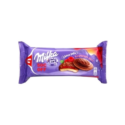 Picture of MILKA JAFFA RASBERRY 50C OFF